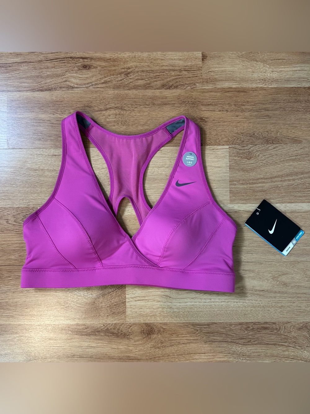 Nike Dry Fit Define Sports Bra Womens New Size Large B C Cups